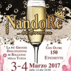 APPUNTAMENTI – “NandoRe”, la più grande degustazione di bollicine del Centro Italia