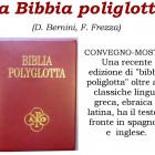 MOSTRE – “Bibbia poliglotta”, mostra-convegno al Palazzo dei Papi