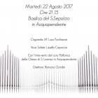 MUSICA – Concerto per organo e voce nella Basilica del Santo Sepolcro