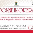 APPUNTAMENTI – Tuscia Donne in Opera, omaggio all’imprenditoria rosa