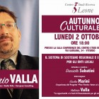 RASSEGNE – Autunno Culturale prosegue con Valerio Valla, esperto di fondi comunitari