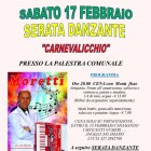 APPUNTAMENTI – Carnevalicchio, serata danzante a Castel Sant’Elia