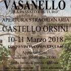 VISITE – Castello Orsini, apertura straordinaria a Vasanello