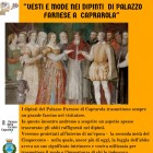 CONFERENZE – “Vesti e mode nei dipinti di Palazzo Farnese”, focus con Elisabetta Gnignera