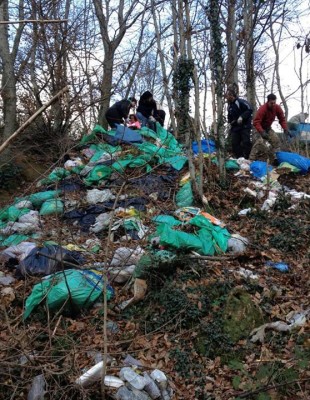 NEWS – Strada Piangoli, Viterbo Civica completa l’opera di pulizia