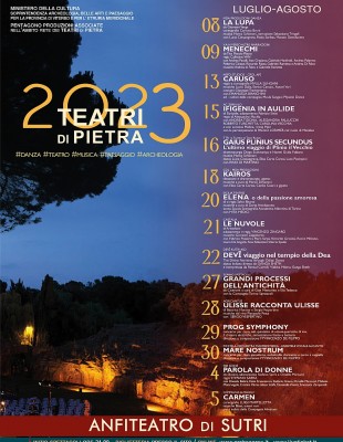 Teatri di Pietra, un mese di danza, teatro ed opere classiche nell’Anfiteatro romano di Sutri