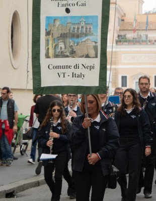 La banda Enrico Gai di Nepi alla “Roma Festival Band”, organizzata dall’Accademia di Santa Cecilia