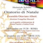 MUSICA – Ensemble in concerto con l’Oratorio di Natale di Schütz