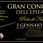 MUSICA – Gran Concerto dell’ Epifania a Palazzo Farnese
