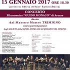 MUSICA – La Filarmonica “Guido Monaco” di Arezzo in concerto a Soriano