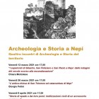 CONFERENZE – “Archeologia e Storia a Nepi”, incontro con il prof. Pinti