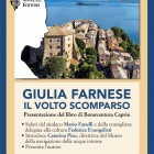 LIBRI – “Giulia Farnese. Il volto scomparso”, presentazione con l’esperto Bonaventura Caprio