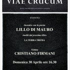 POESIA – “ViaeCrucum”, recital di Lillo di Mauro con il violino di Cristiano Firmani