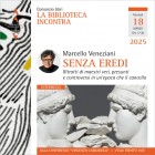 RASSEGNE – Marcello Veneziani a “La Biblioteca incontra” presenta Senza eredi