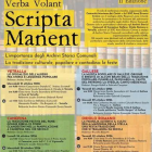 RASSEGNE – “Verba Volant, Scripta Manent”, ciclo di conferenze dedicato all’importanza degli Archivi promosso dalla Comunità Montana