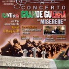 MUSICA – La Grande Guerra, concerto del coro S.Maria dell’Edera