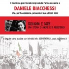 LIBRI – Daniele Biacchessi presenta Giovanni e Nori – Una Storia di amore e di Resistenza