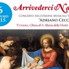 MUSICA – Arrivederci Natale, concerto dell’Unione Musicale Viterbese