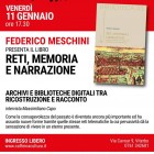 LIBRI – “Reti, memoria e narrazione”, presentazione con Federico Meschini