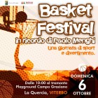SPORT – “Basket Festival”: giornata di sport in ricordo di Paolo Menghi