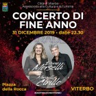 IN PIAZZA – Con Marcello Cirillo e Demo Morselli grande concerto di fine anno
