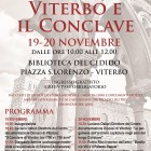 APPUNTAMENTI – “Viterbo e il Conclave”, due giornate per la ricorrenza del 750° anniversario del Conclave
