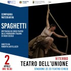 TEATRO – “Spaghetti”, performance di circo-teatro sulla migrazione